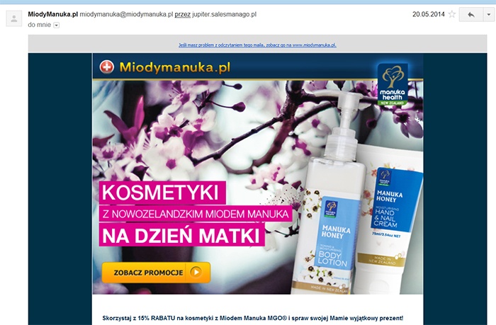 Newsletter miodymanuka.pl
